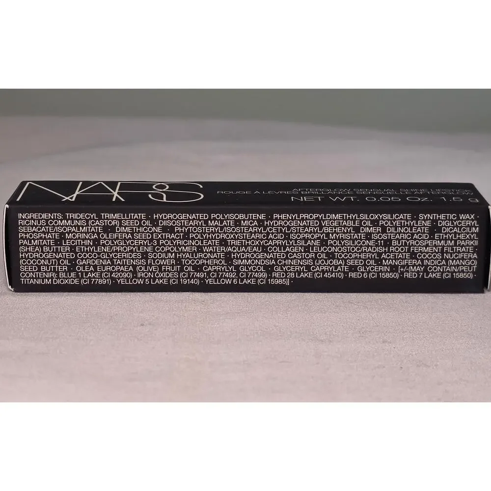 NARS Hydrating Lipstick Afterglow Sensual Shine VOYEUR 201 NIB Full Size